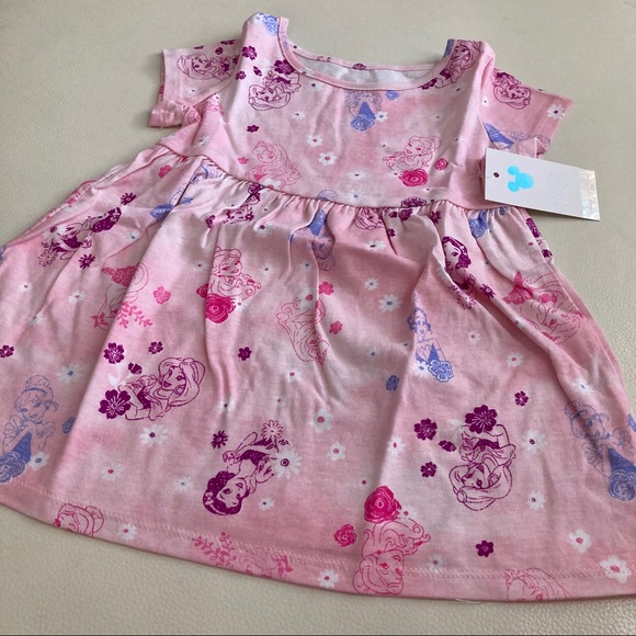 Disney Princess Belle Cinderella Aurora pink dress - Picture 3 of 6